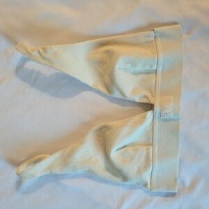 SKIMS Cream Ribbed Bra